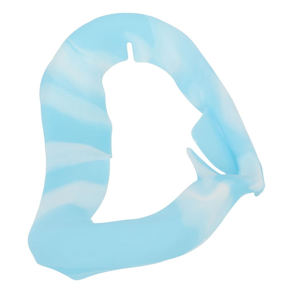 Silicone VR Face Cover for Quest 2 Sweatproof Lightproof Face Cushion Washbale Insert VR Face Nose Pad