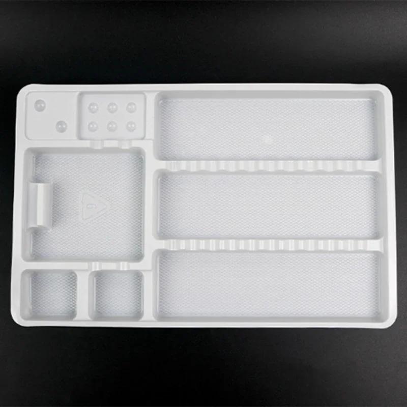 Permanent Makeup Accessories Disposable Washable Pvc Tattoo Tools Organizer Tray Pigment Storage Dentist Supplies 1 Pcs