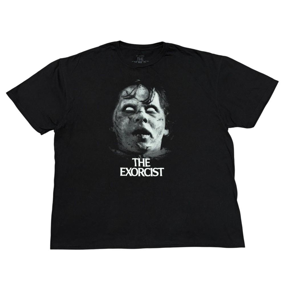 The Exorcist Horror Movie Shirt XL Black Promo Tee William Friedkin Cinema Film Unisex T-Shirt XXXXL