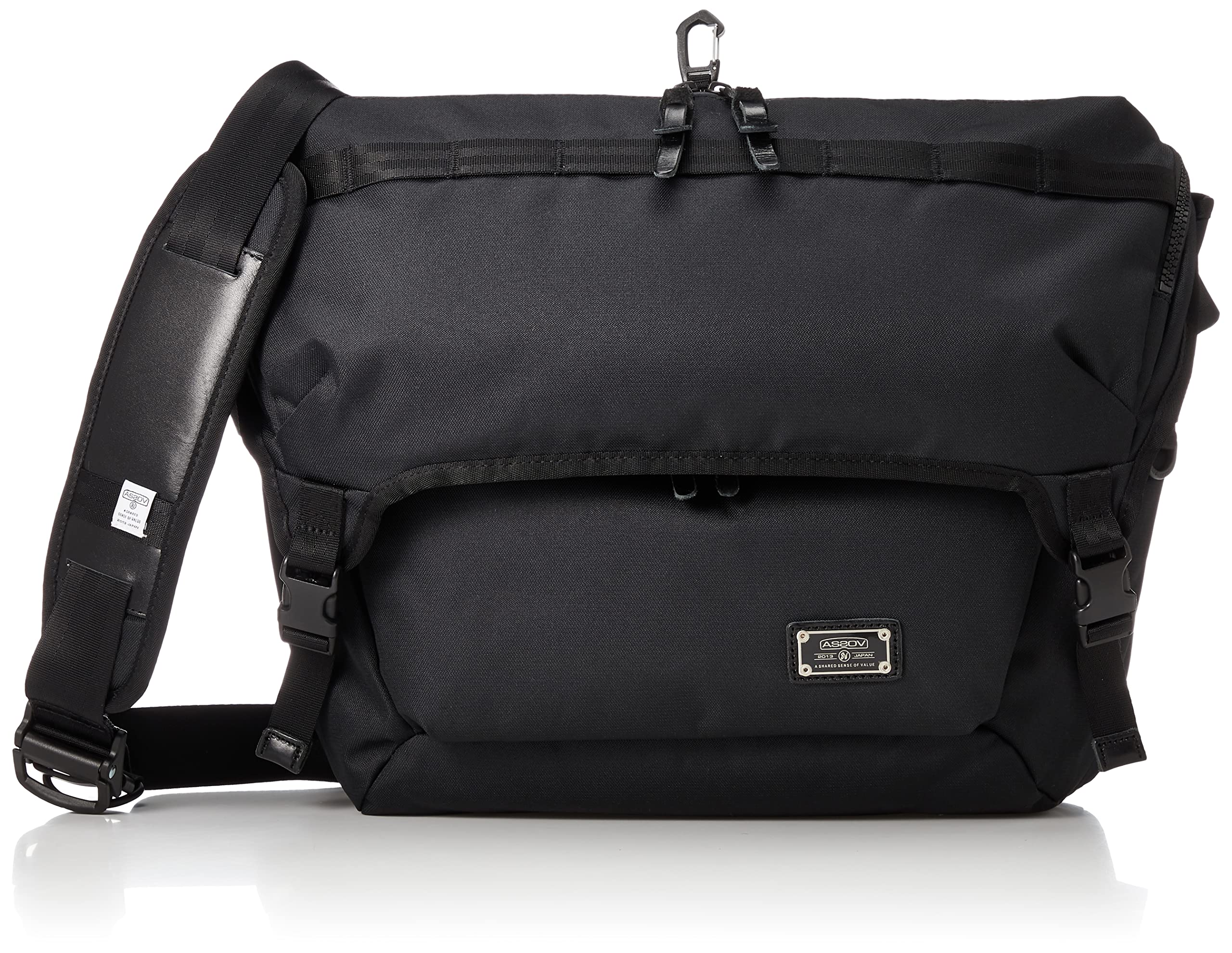 

CORDURA DOBBY 305D MESSENGER BAG Black [Assob] 061419-10 чорний