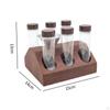 Coffee Bean Dosing Glass Jar Cellar Storage Containers with Holder and Funnel
