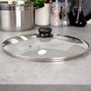 Granit-Pfanne mit Glasdeckel BLACK&WOOD 32 cm