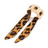 Leopardenmuster Damen Armband Verstellbares Manschettenarmband Retro Seidenschal Armband Damen