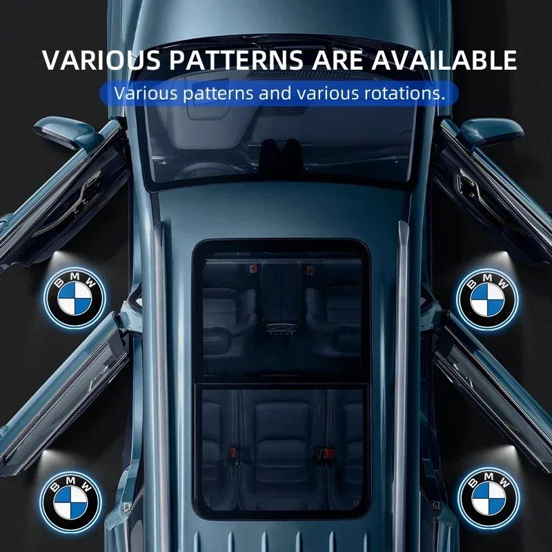 Car Door LED HD Welcome Courtesy Shadow Projector Lamp Logo Light For BMW E46 E39 E53 E36 F22 E87 E90 E91 E92 E65 X5 X3 1 3 5 7