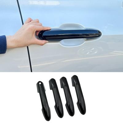 YiluGS Dörrhandtagsskydd för Toyota RAV4 XA50 Anpassade Bil Dörrhandtag Dörr Dörrsida Skyddande Svart Tejp Serie, Design, Skydd, Knopp, Dekorationslist,