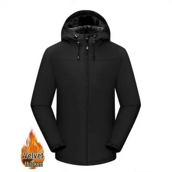 Unisex Outdoor-Windjacke für Paare: Lässige Kapuzenjacke für Frühling-Herbst zum Wandern, anpassbares Logo.
