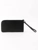 Ships Boldrini Selleria Leather Clutch Bag for Men, 118432767, Black, One Size