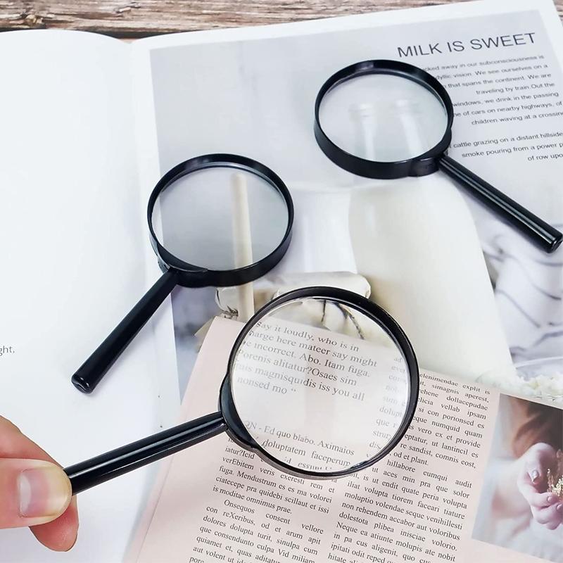 5Pcs Science Toys For Kids Magnifying Glass Outdoor Observation Party Favors Classroom Prizes Juguetes Didácticos Montessori