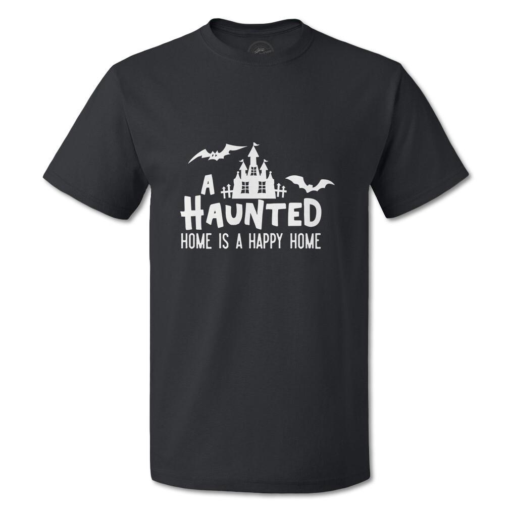 Funny Graphic T Shirts A Haunted Home Is A Happy Home Cotton Casper Top Custom