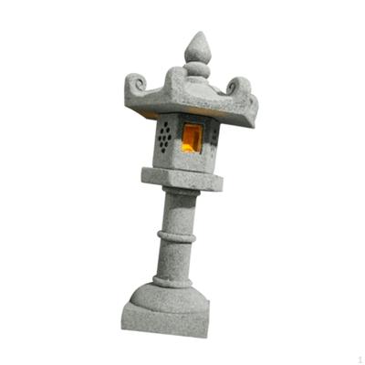 Pagoden-Miniaturfigur Blumentopf-Dekoration Dekorative Fee