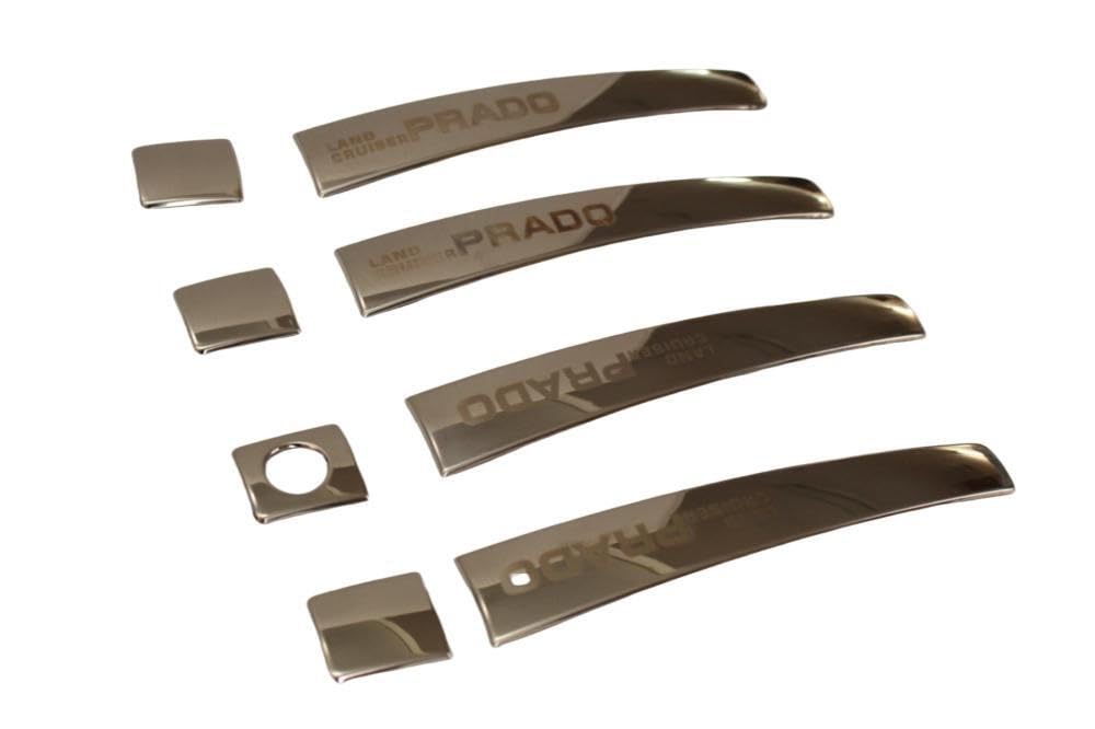 Toyota Rankle/Land Cruiser Prado 150 Серия Накладка на Ручку Двери Хромированная Декоративная Деталь Из Нержавеющей Стали Внешние Детали (Серебряный) серебряный