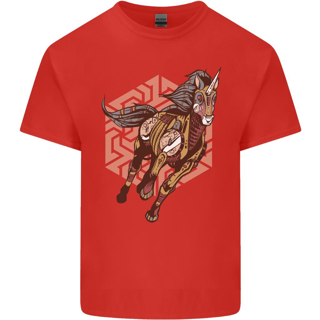 Steampunk Unicorn Unisexs Light Cotton TShirt