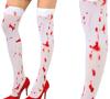 Bloody Halloween Thigh High Stockings