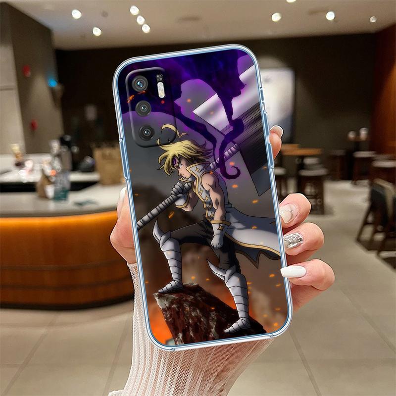 RE52 S-Seven D-Deadly Sin Transparent Phone Case for Samsung Galaxy A04 A04S A14 A23 A34 A54 M23 M33 M52 M53