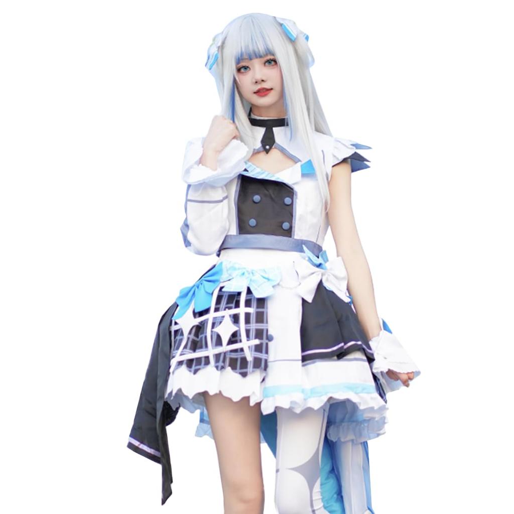 [Milky Time] Hololive Gawl Gura Shark Cosplay Halloween Idol 4th Anniversary