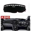 Car Dashboard Avoid Light Pad Instrument Platform Desk Cover Mats Carpets Accessories For Jeep Compass MP M6 2017 2018 2019 2020