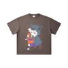 260 GSM Double Yarn 32 Count 100% Cotton HXH V10 Killua Halloween Print Unisex Heavy Cotton T Shirt