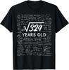 18 Birthday Boy Men Son Him Girl Funny Math 18th Birthday T-Shirt