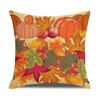 Home Autumn Pillow Cover New Pumpkin Truck Linen Cushion Cushion Cover