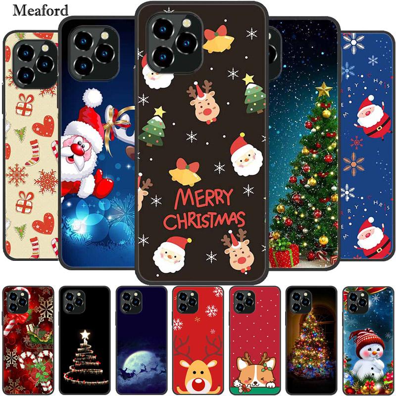 Phone Case For Oukitel C21 Pro Christmas Silicone TPU Soft Cover For Oukitel C21 Pro Coque Protector Bumper OukitelC21 Elk Funda