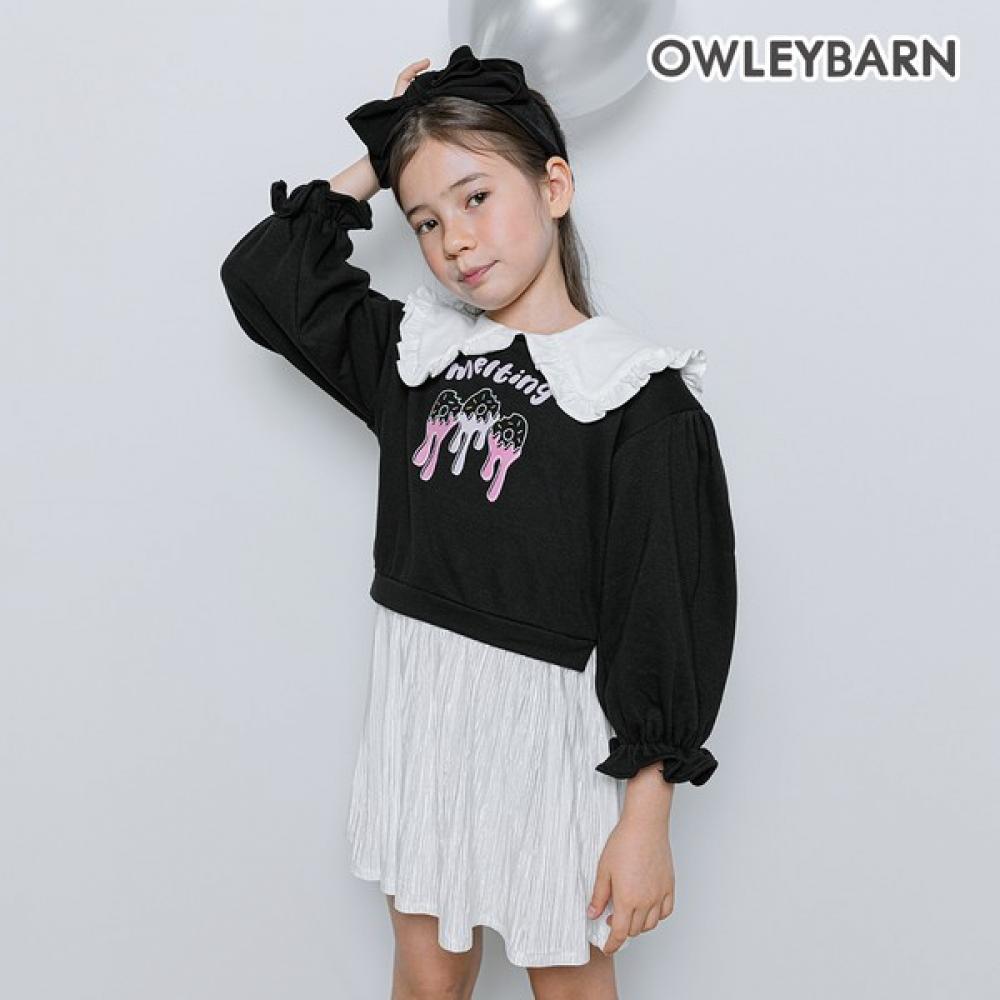 

Olivan Melting Donut Dress Black Black/150