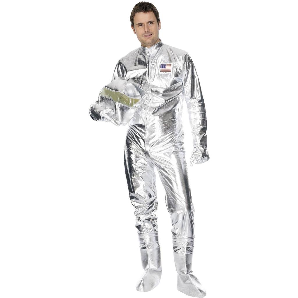 Smiffys Unisex Adult Spaceman Costume Set
