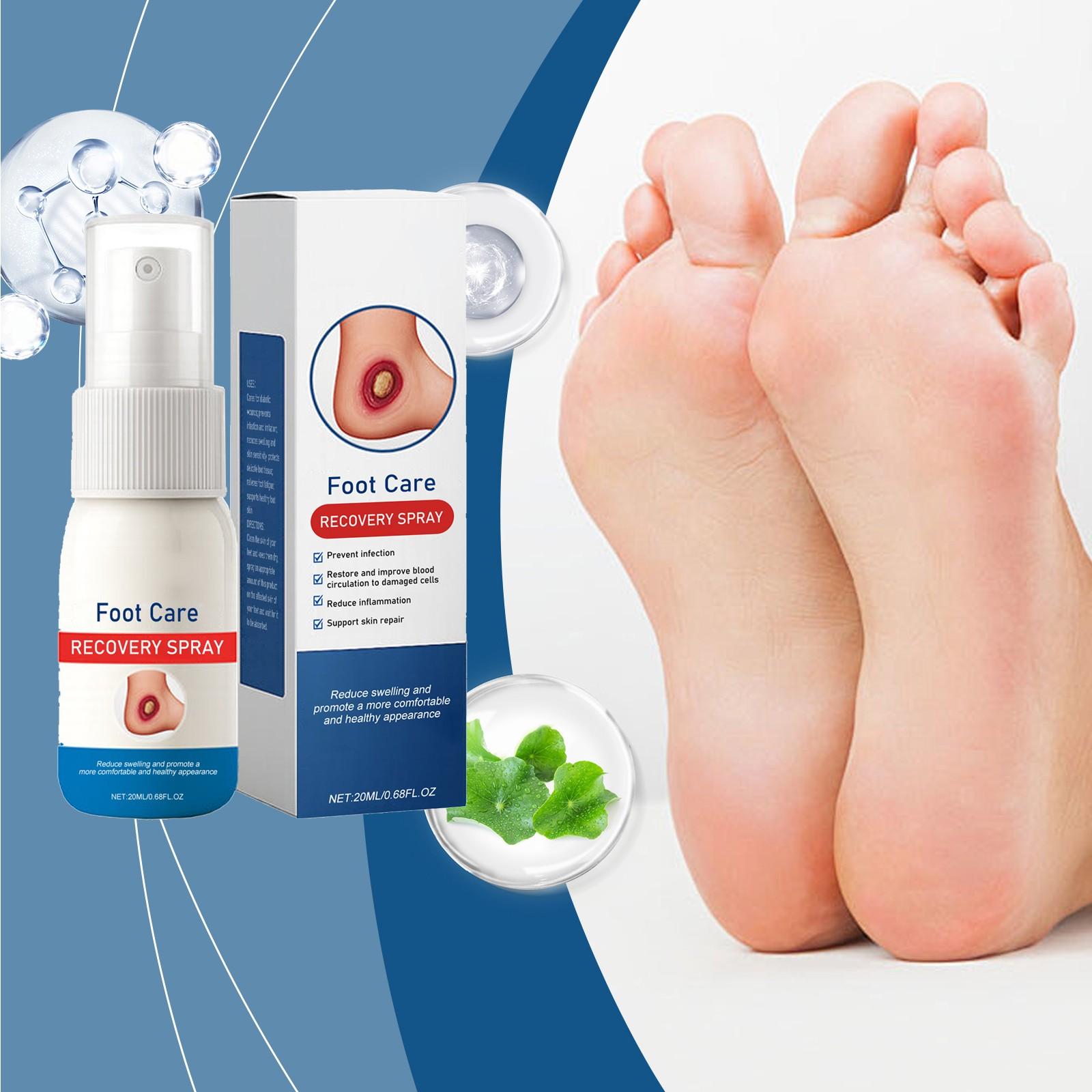 

Спрей для ухода за ногами сохраняет кожу мягкой и свежей и уменьшает отечность, спрей для здорового ухода за ногами 20 мл One Size