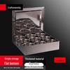 Yunshuang Commercial Stainless Steel 9-Compartment Seasoning Set