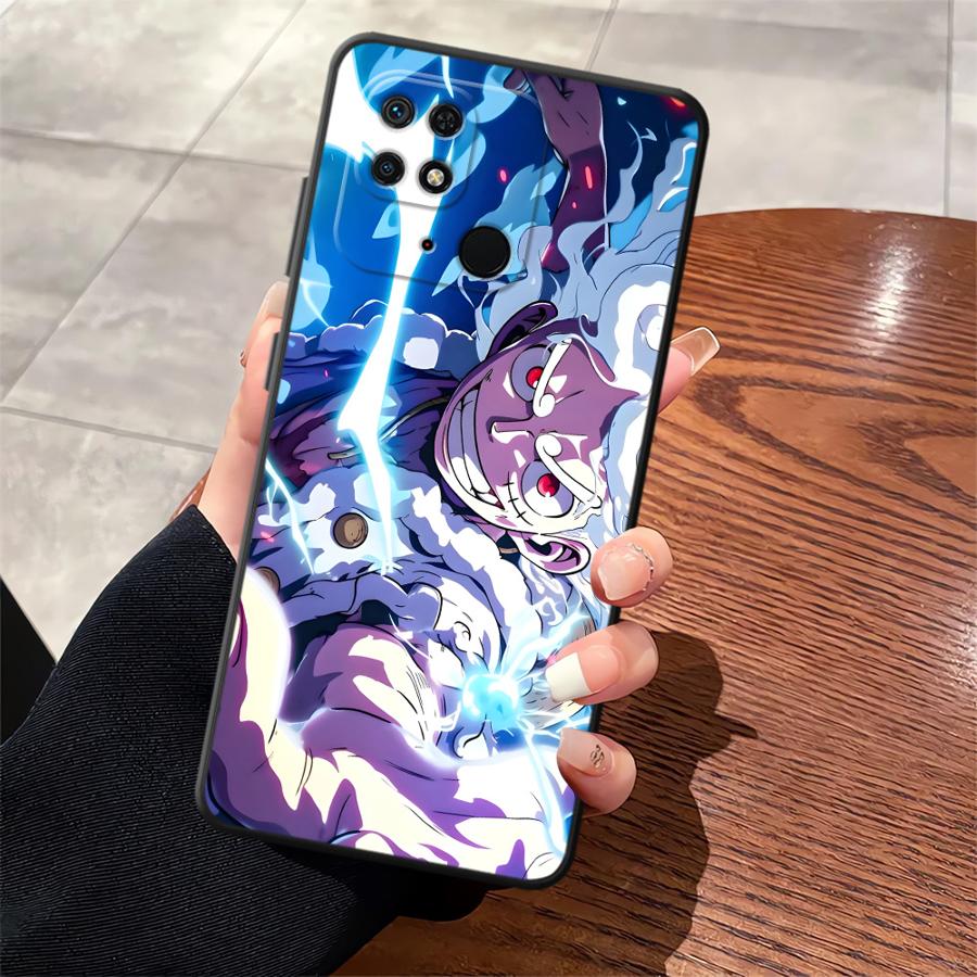 

Черный Мягкий Чехол для Телефона для Xiaomi Redmi A4 9 A1 A2 Plus 13C 10 K40 K80 Pro A3 12C 14C A5 Аниме One Piece Луффи Redmi 9C