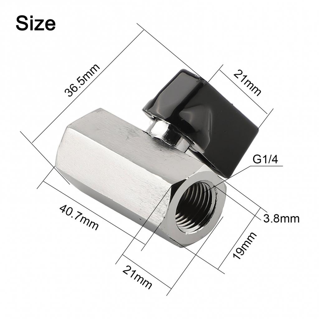 Air Compressor Valve Threaded Ball Valve Water Shut Off Valve