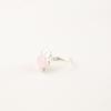 Natural Rose Chalcedony Gemstone 925 Sterling Silver Jewelry Handmade Women Ring RR-67-15