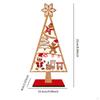 Weihnachtsbaum Desktop Ornament ,Plakette ,Holz Weihnachten Feiertags Party Dekor, Schild für Büro