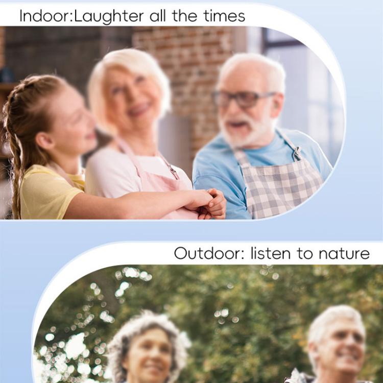 Elderly Hearing Aids Invisible Sound Amplifier Noise Reduction Collector With Digital Display Charging Compartment