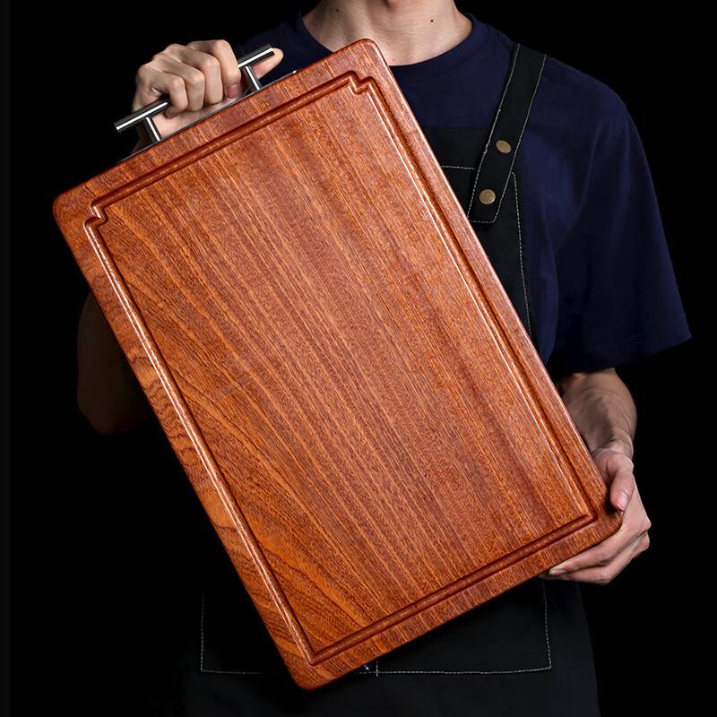 Lijia Wenge Wood Double-Sided Cutting Board