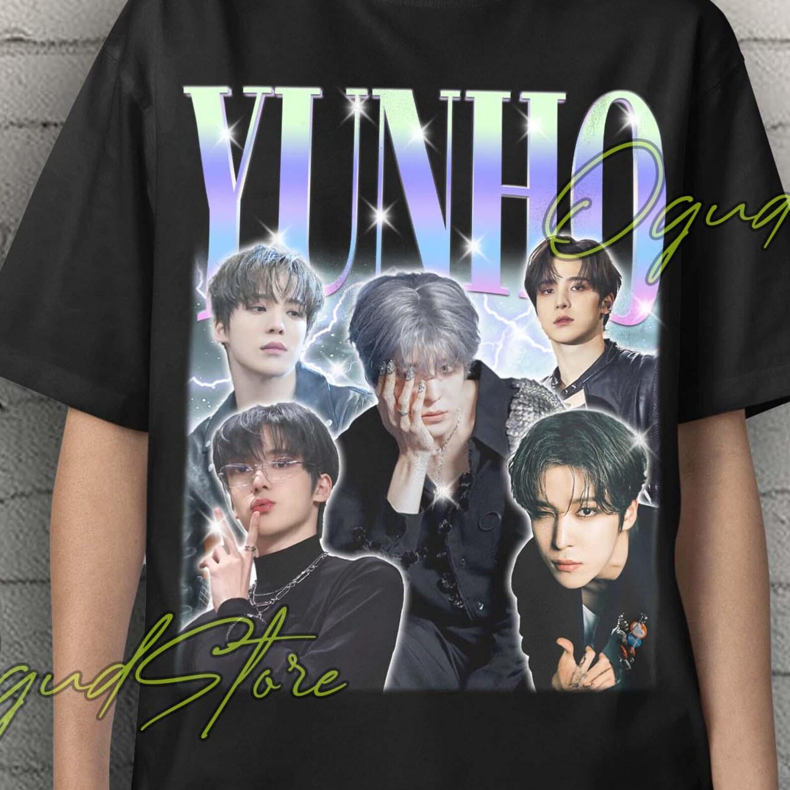 Yunho ATEEZ Retro Shirt, Jeong Yun-ho Ateez Kpop Tshirt, Yunho Ateez Tees, Yunho Ateez Merch Sweater, Kpop Idol Gift, Kpop Gift, Yunho Ateez XL