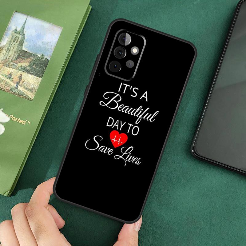

Medical Doctor Nurse Phone Case For Samsung Galaxy A06 A05 A16 A55 A35 A15 A53 A33 A13 A22 A32 A52 A14 A34 A54 Samsung A52S 5G