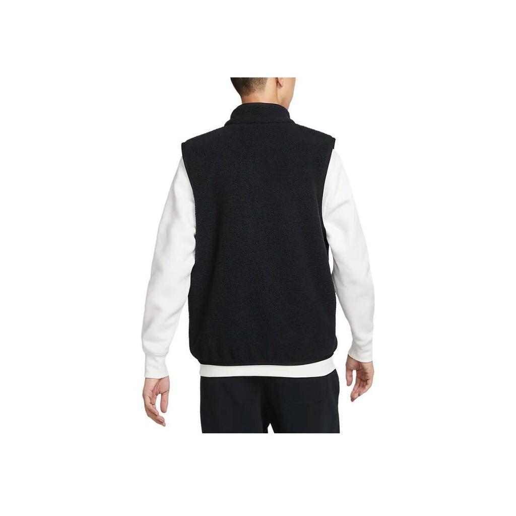 Nike Abbigliamento Sportivo Club Moda Semplice Comodo Morbido Gilet Gilet Uomo Nero FZ0895-010