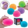 NeeDoh Bola de Pelúcia Ondas Maravilhosas Brinquedo Sensorial de Apertar Bola de Fidget Texturizada para Alívio de Estresse para Adultos Crianças Brinquedo Foco População com TDAH
