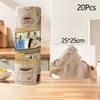 Microfiber Towel Rolls Dish Rags Wash Paper Towel  2026 Double Sided Cleaning Wipe Household Kitchen Cloth 1 Roll of 20 Sheets
