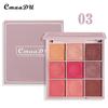 9 Colors Shimmer Matte Eyeshadow Palette Fashion Makeup Soft Texture Pigments Eyeshadow Palette