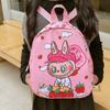 Breathable Color Backpack Nylon School Bag For Preschool Kids Use Daily