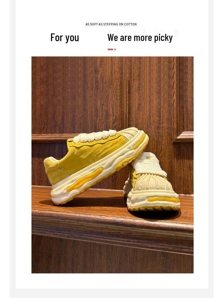 Herren Shell Toe Skate Schuhe mit dicker Sohle – Herbsttrend 2025, höhenverstärkende Freizeitsneaker