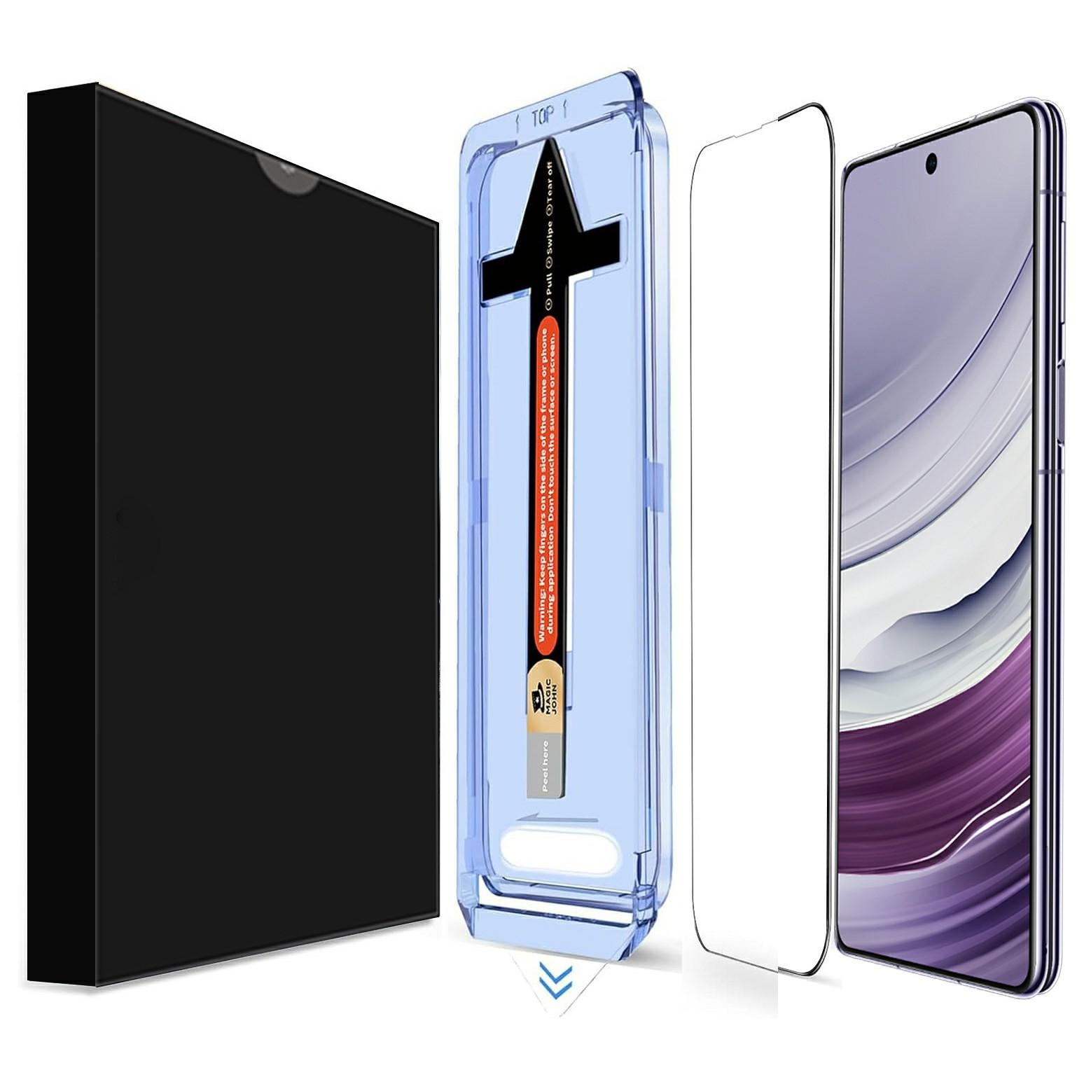 

For Samsung Galaxy S25+ Tempered Glass HD Clear Screen Protector with Automatic Dust Removal Tool Type A