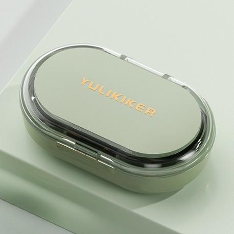 Mini Travel Pill Box 3 Grids - Waterproof Sealed Medicine Organizer Portable Daily Pill Case For Vitamins Supplements & Medica