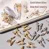Drills DIY Manicure Rhinestones Bow Ties Nail Jewelry Nail Art Decoration Bowknot Nail Ornaments