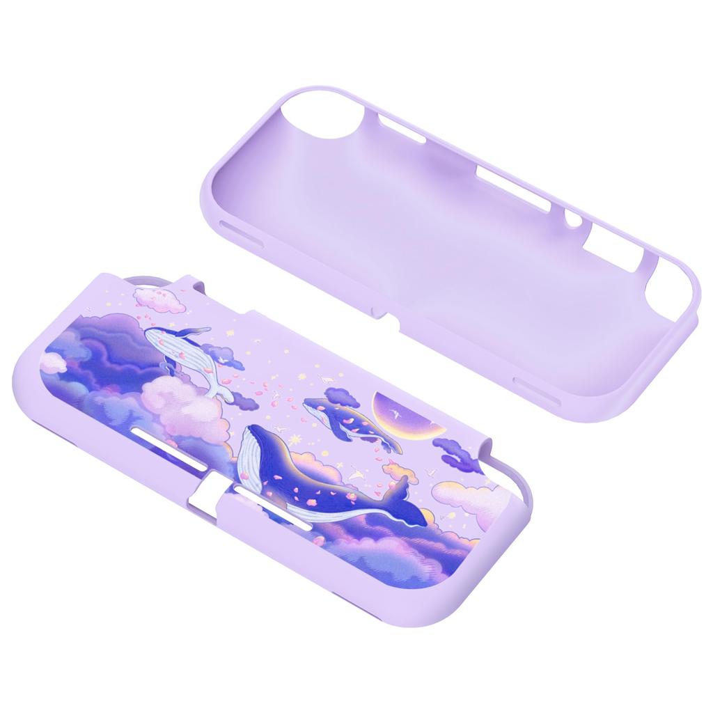 Custom protective case compatible with PlayVital Switch case cover compatible with Switch Lite (soft) Lite, (soft) [Whale's Dream]