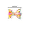 20PCS Auroras Bowknot 3D Nail Art Decoration Resin Nail Charms Jelly Color Glitter Nail Ribbon Bows Butterfly DIY Manicure Salon