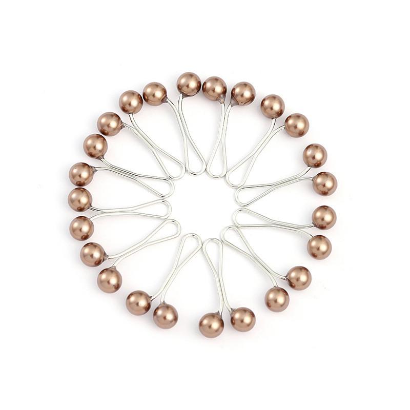 

Versatile Ushaped Pearl Scarf Pin For Elegant Muslim Headscarf Choices Fashion XZ4254