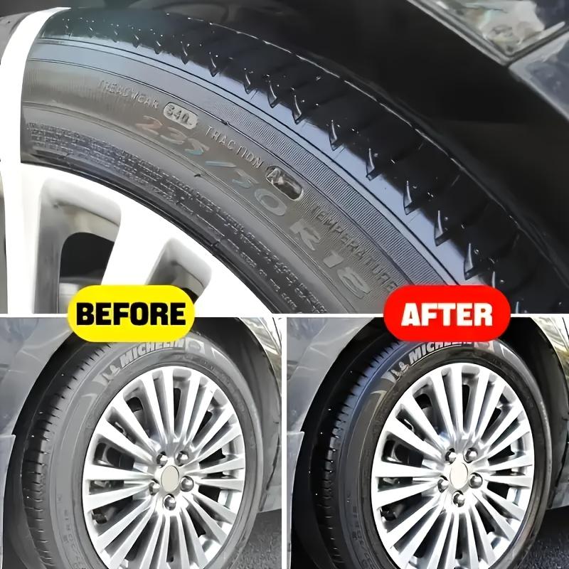 Long-Lasting Glossy Tire Spray for Cars Motorcycles Bikes,Scratch Protection&Brightening Formula,Durable Long-Term Care Solution
