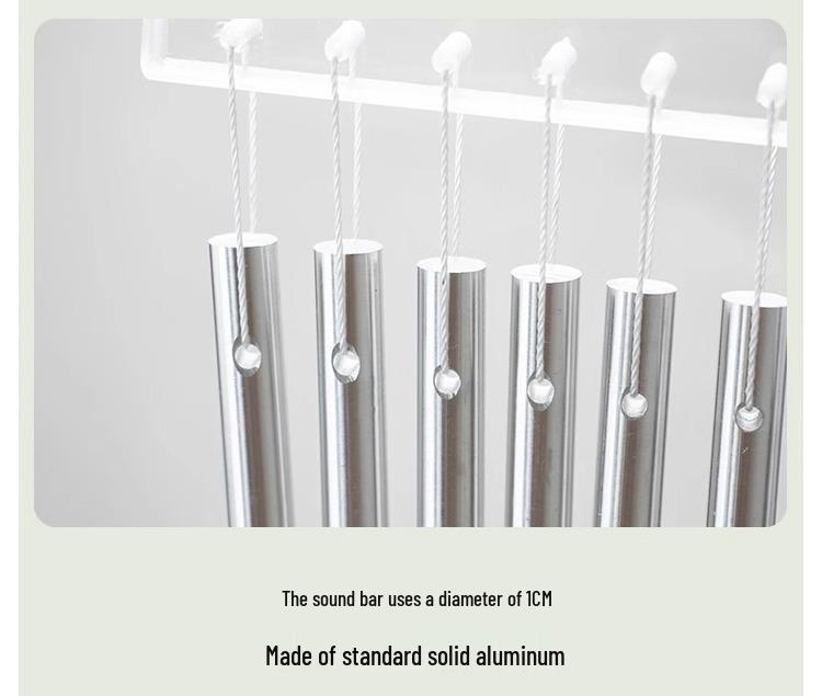 27-Tone Crystal Sound Beam Xylophone: Meditation & Percussion Instrument for Yoga